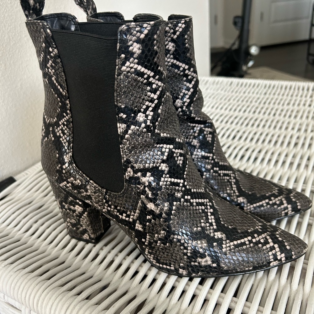 Steve Madden Snakeskin Boot